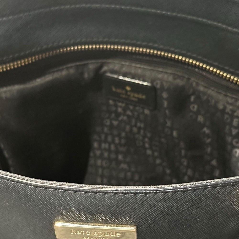 Kate Spade New York Laurel Way Dally Tote Bag in black saffiano leather - Picture 14 of 15
